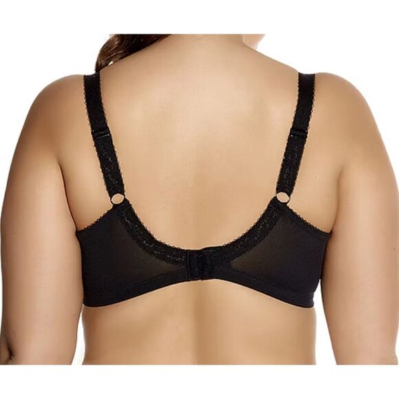 Goddess Black Keira Full Coverage Medium Support Banded Underwire Bra 42DDD - Picture 2 of 5